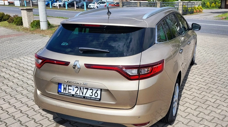 Renault Megane cena 52400 przebieg: 112800, rok produkcji 2019 z Wąsosz małe 137